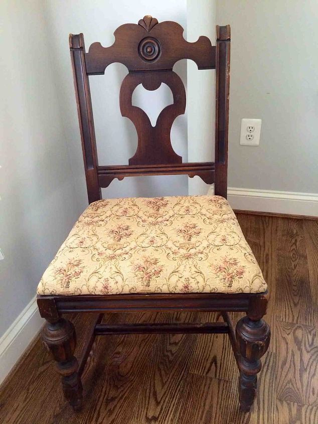 where from and how old this chair is, painted furniture