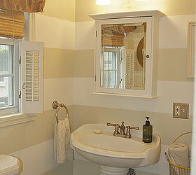 preppy striped bathroom photos, bathroom ideas, home decor, painting