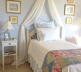 guest bedroom, bedroom ideas, home decor, painted furniture