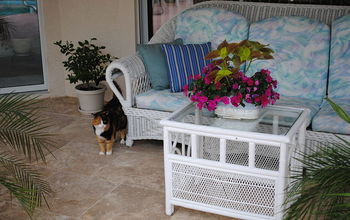 Our just tiled lanai and Meesah
