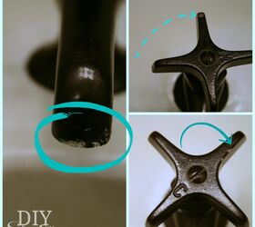 How to Refinish Brass Fixtures to Distressed Oil Rubbed Bronze
