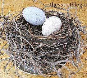 recycle boring plastic eggs and make faux robin eggs for your spring or easter decor, crafts, easter decorations, seasonal holiday decor