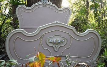 Painted French Bed by Junk Drawer Diva