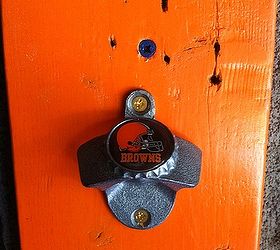 cleveland browns inspired bottle opener, crafts, home decor, This thing costs 18 00 and was found on Amazon