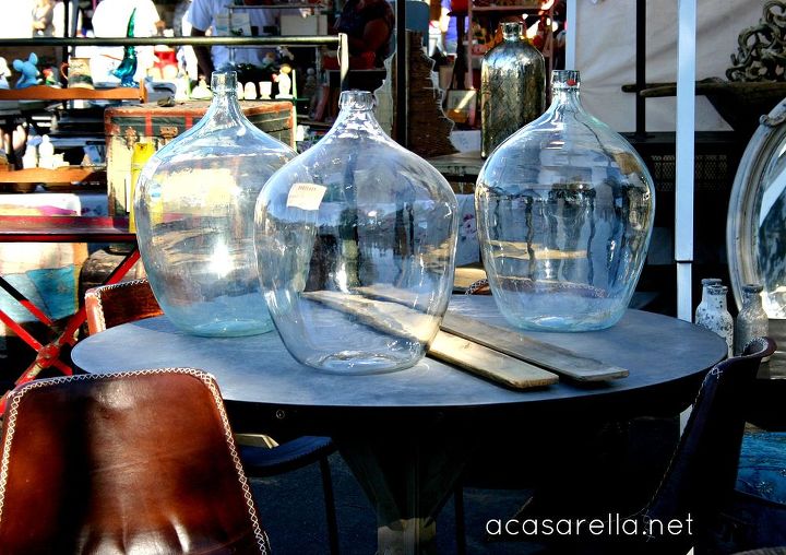 a stroll through the rose bowl flea market, repurposing upcycling, and bottles