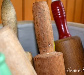 rolling pin collection, home decor