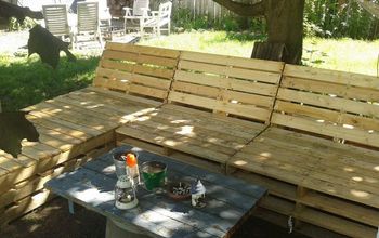Pallet Sectional For Outside