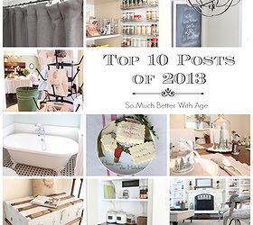 top 10 posts of 2013, cleaning tips, closet, home decor