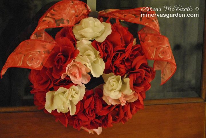 dollar tree valentine s wreath tutorial, crafts, seasonal holiday decor, valentines day ideas, wreaths