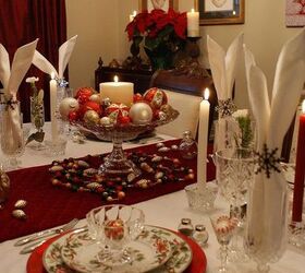 tablescapes during the holidays, christmas decorations, seasonal holiday decor, thanksgiving decorations, A Christmas Table