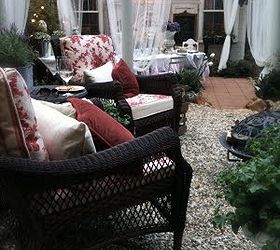 this is kmart with a french cottage twist outdoor living areas makeover, home decor, outdoor living