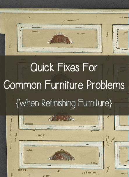 quick fixes for furniture makeover problems, painted furniture, repurposing upcycling