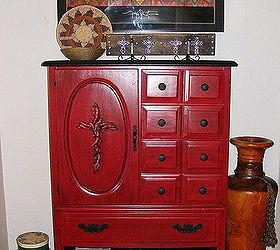 re purpose dumpster chest of drawers, painted furniture, I decided that it came out so well I would use it in my house