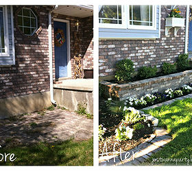 front yard renovation, curb appeal, landscape, outdoor living