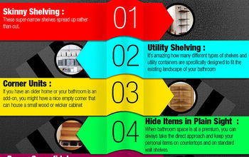 5 formas de maximizar el espacio de almacenamiento en el baño