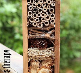 how to build a bug hotel, gardening, woodworking projects