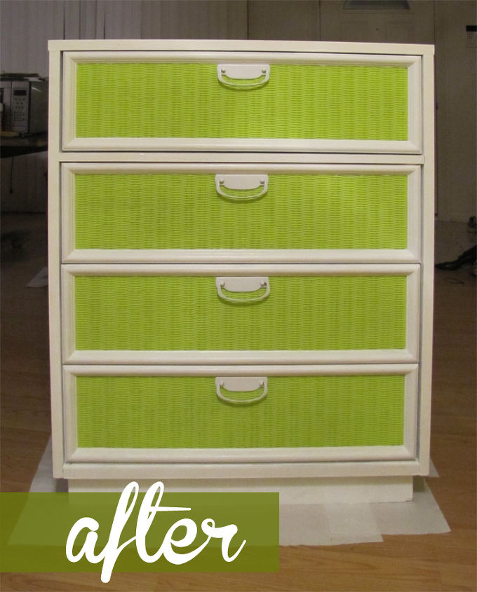 diy modern dresser before after, painted furniture, This is our new modern dresser that s gracing our guest bedroom