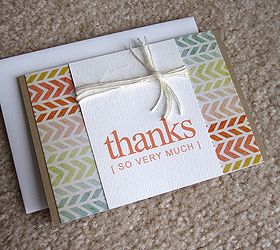 best small thank you gift ideas for all year round, crafts, Handmade thank you cards are always appreciated Get your Thank You s out fast