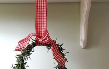 Super Simple Holiday Herb Wreath