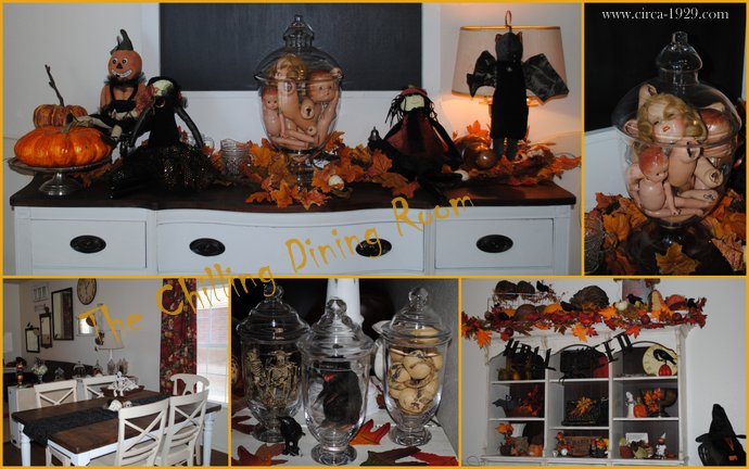 spooky halloween home tour, halloween decorations, seasonal holiday d cor