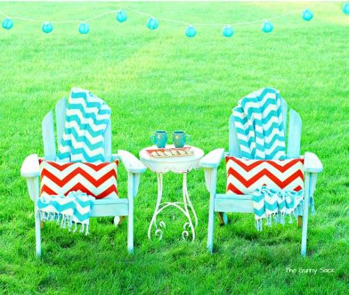 adirondack chair makevoer, painted furniture, Enjoy the improved chairs