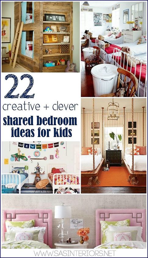 22 creative clever shared bedroom ideas for kids, bedroom ideas, home decor, 22 Creative Clever Shared Bedroom Ideas for Kids