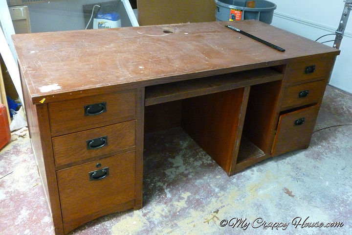 el rescate de mi escritorio, Este triste muy grande escritorio necesitaba una renovaci n