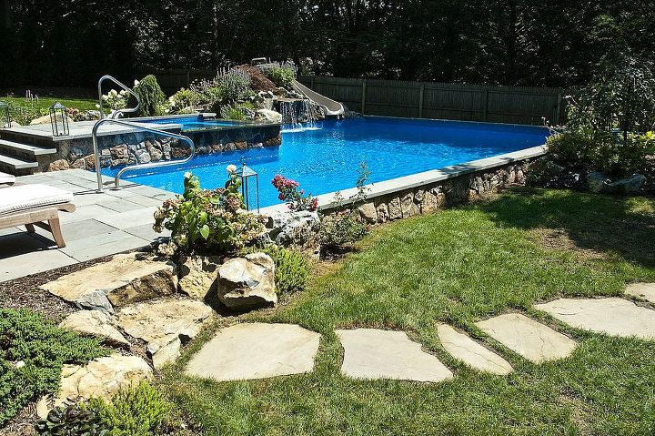 long island pool and spa awards just announced deck and patio company is honored, outdoor living, patio, ponds water features, pool designs, spas, Vinyl Traditional Silver Deck and Patio Company