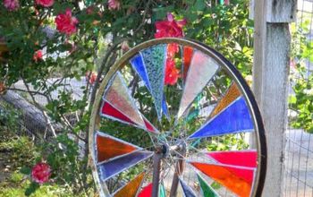 Marie’s Stained Glass Garden Spinner