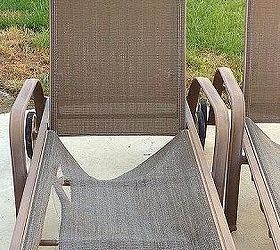 how do you repair chaise lounge fabric