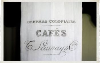 Make a French Cafe Towel