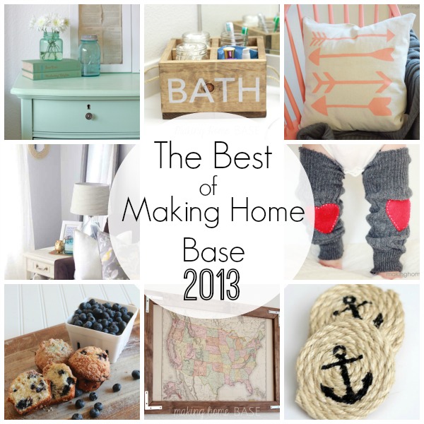 best of 2013 at making home base, crafts, home decor