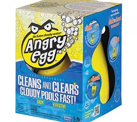 angry egg re purp, lighting, repurposing upcycling, This is the Angry Egg pool chemical bought Wal Mart