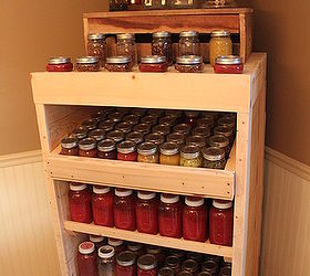 Canning Cupboard Made From Recycled Pallets Hometalk