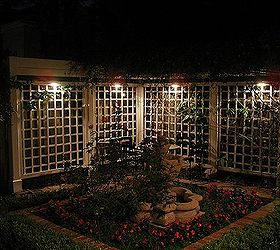 garden patio lighting, gardening, lighting, outdoor living, patio