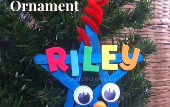 Christmas Crafts: Personalized Star Ornament for Kids