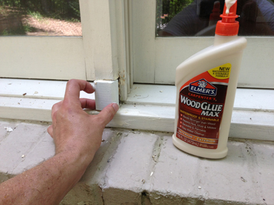 repairing rot on wooden windows, Wood replacement