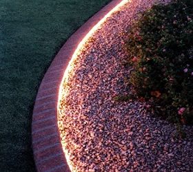 top 10 easy backyard ideas for entertaining, Use rope lighting to line your garden Read the full article here