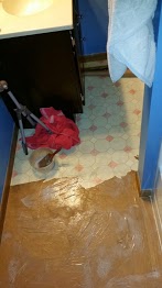 paper bag flooring, bathroom, diy renovations projects, flooring