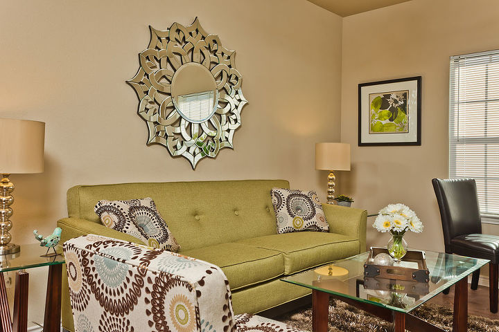 green living room, home decor, living room ideas