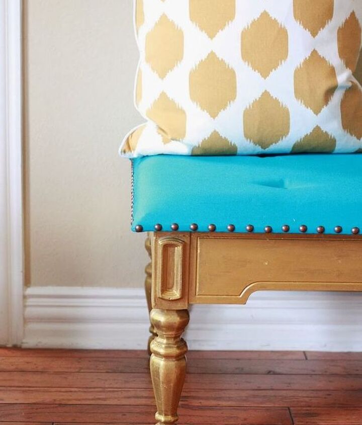 Turn A Coffee Table Into A Tufted Bench Hometalk