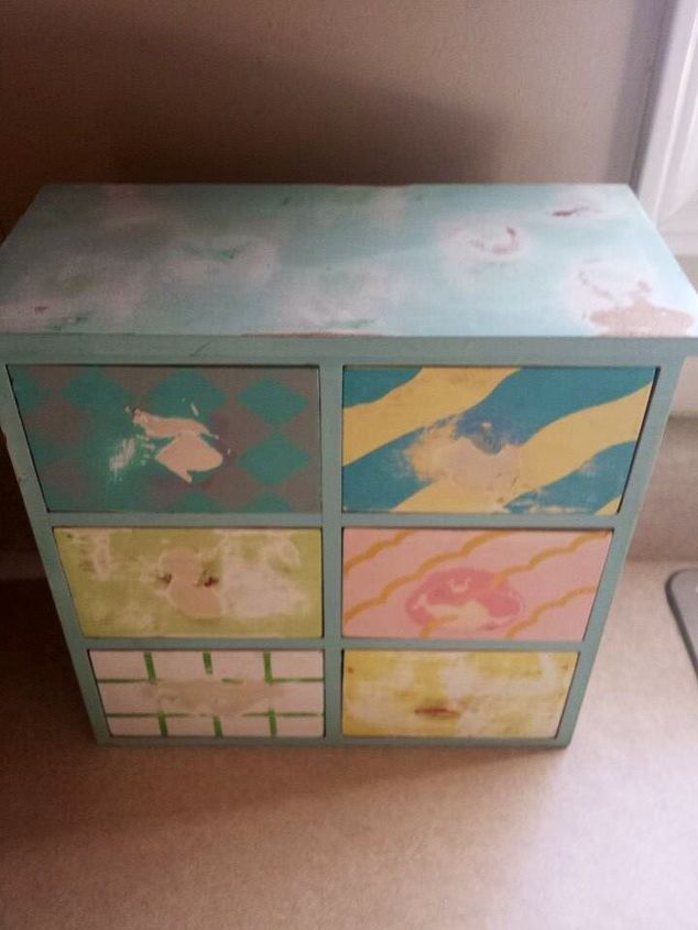 this six drawer cabinet goes transforms from little girl to lady, chalk paint, painted furniture