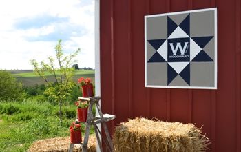 How to Make a DIY Barn Quilt (with Supplies Around the House)