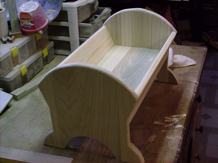 baby bed, woodworking projects
