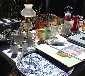 tips for a wildly successful yard sale, cleaning tips, Make your displays look inviting Tables are important ask friends to borrow some if you don t have enough