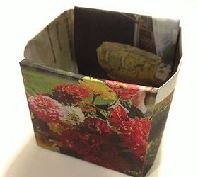 origami paper seedling pots from newspaper, I love these pots because there are no staples or tape and they do not fall apart The reverse crease is the most difficult to explain Someone suggested I do a video so I may do that next