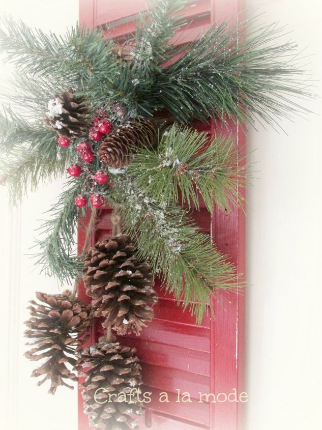 old shutter christmas door decoration christmas decorations repurposing upcycling seasonal holiday decor - Old Christmas Decorations old shutter christmas door decoration christmas decorations repurposing upcycling seasonal holiday decor - Old Christmas Decorations
