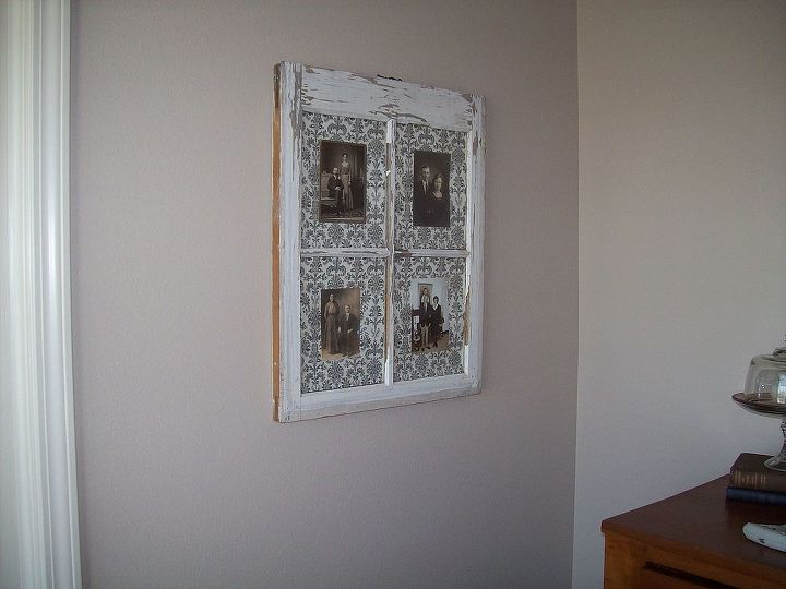 window picture frame, home decor, repurposing upcycling