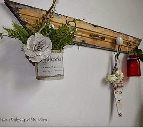 peg board made from junk, home decor, repurposing upcycling, wall decor, woodworking projects, I also used a door knob