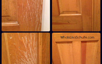 Easy Fix For Scratched Wooden Doors or Furniture